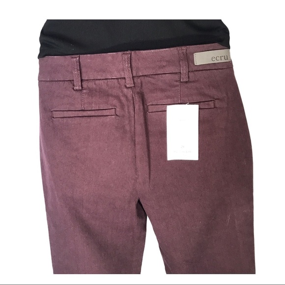 Ecru The Condotti Crop Flare Pants size 26 New With Tags - Picture 9 of 13